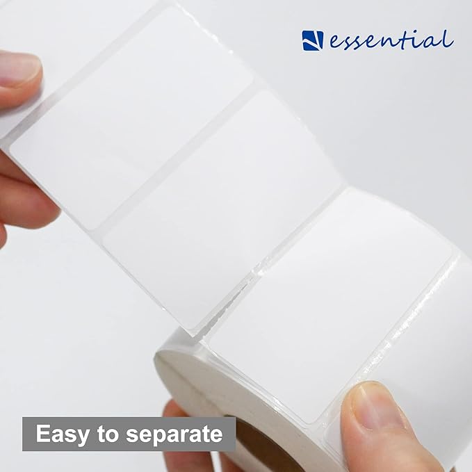 ESSENTIAL 2.25"x 1.25" Direct Thermal Barcode Labels, Shipping Labels, - Image 3