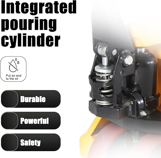 Apollo Pallet Jack Manual Truck Heavy Duty Hand Pallet Truck 6600 Lb. Capacity - Image 4