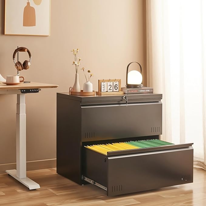2 Drawer File Cabinet, File Cabinets - Image 8