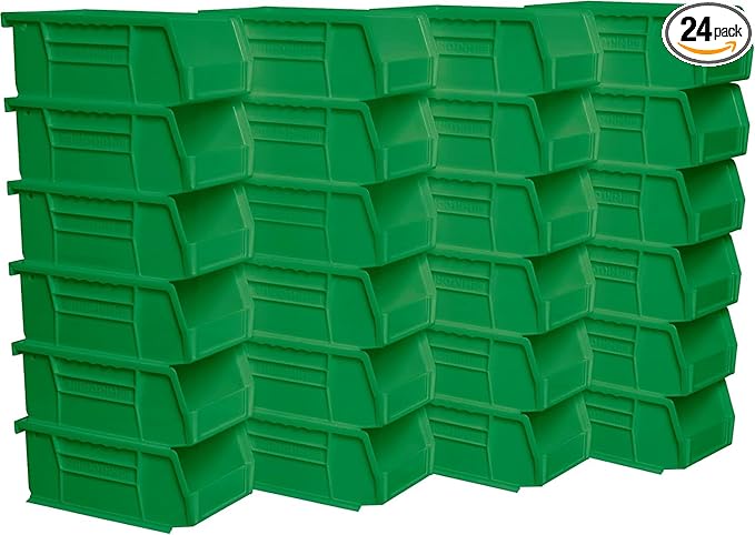 Akro-Mils 30220 AkroBins Plastic Storage Bins, Space-Saving Stackable Bins by Akro-Mils