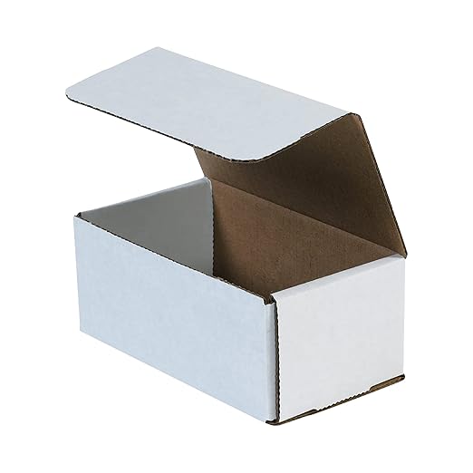 BOX USA Shipping Boxes Small 7"L x 4"W x 3"H, Moving and Storage by BOXUSA