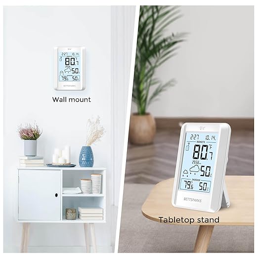 Indoor Outdoor Thermometer Wireless Battery Operated Weather Station Wireless - Image 7