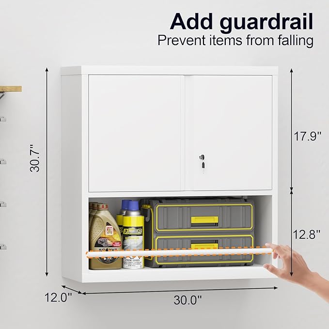 GREATMEET 31" H Metal Cabinets - Image 3