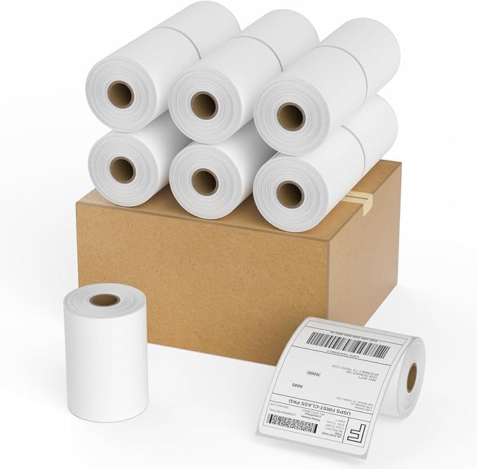 20 Rolls 4x6 Direct Thermal Shipping Labels 250 Labels/Roll Compatible by TAPSIN