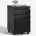 3-Drawer Mobile File Cabinet by VIYET