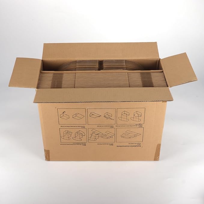HORLIMER 7x5x4 inches Shipping Boxes Set of 50 - Image 7