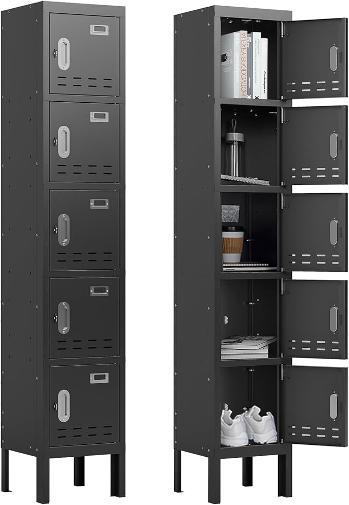 Metal Lockers - 66" Height Steel Lockers by BUTISOW