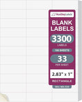 NextDayLabels - 2.83" x 1" Rectangular Sticker Labels by NextDayLabels