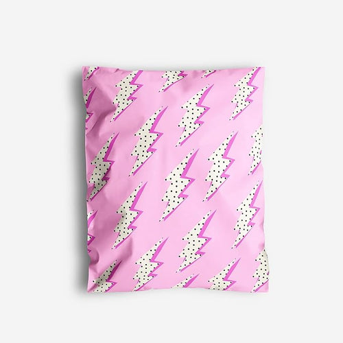 14x19 Poly Mailers – Lightning Bolt – Waterproof, Tear-Resistant Shipping Bags by PackageMint