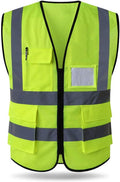 HYCOPROT High Visibility Mesh Safety Reflective Vest by HYCOPROT