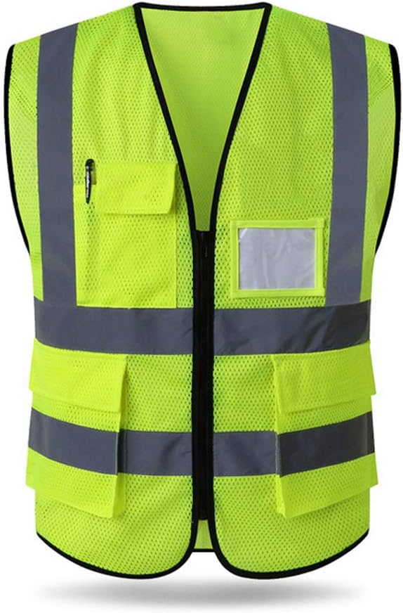 HYCOPROT High Visibility Mesh Safety Reflective Vest by HYCOPROT