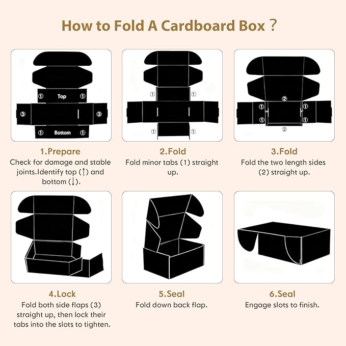 6x4x3 inches Shipping Boxes Set of 25, Small Corrugated Cardboard Box, - Image 5
