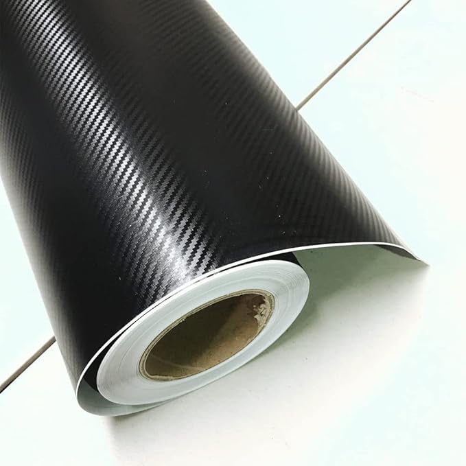 3D Carbon Fiber Film Twill Weave Vinyl Sheet Roll Wrap by F+%26+B+LED+LIGHTS