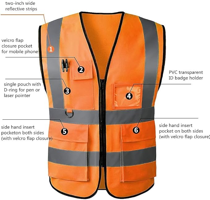 Tydon Guardian Reflective Safety Vest - Image 3