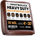 WHITEDUCK Super Heavy Duty Poly Tarp Cover 16 Mil & 10 Mil by WHITEDUCK