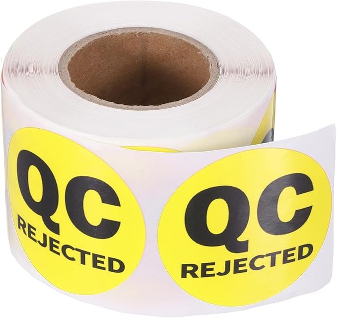 PATIKIL 360 Pcs 1 Roll QC Hold Labels, 2 Inch Circle Inventory Control Adhesive by PATIKIL