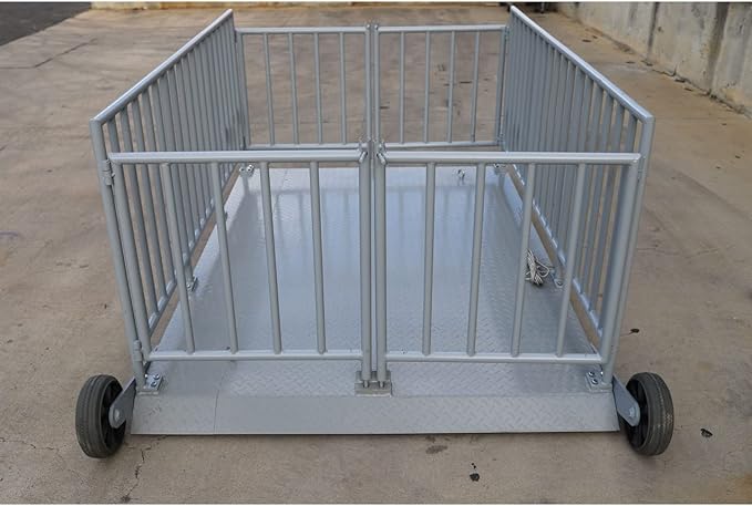 Liberty LS-930-5’x7’ Platform Cage System Portable Livestock Animal Weighing - Image 2