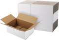 CRUGLA 10x7x4 White Shipping Boxes Set of 40 by CRUGLA