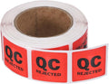 PATIKIL 360 Pcs 1 Roll QC Rejected Labels, 1 Inch Square Inventory Control by PATIKIL