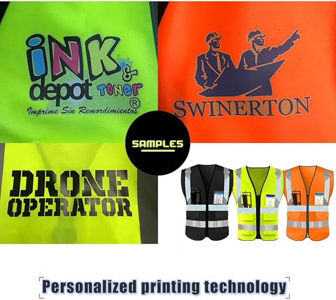 YOWESHOP High Reflective Visibility Safety Vest - Image 3