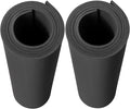 AMZQNART 2Pcs EVA Foam 5mm, Cosplay Foam 39x59 inch Black, High Density 90 kg/m³ by AMZQNART