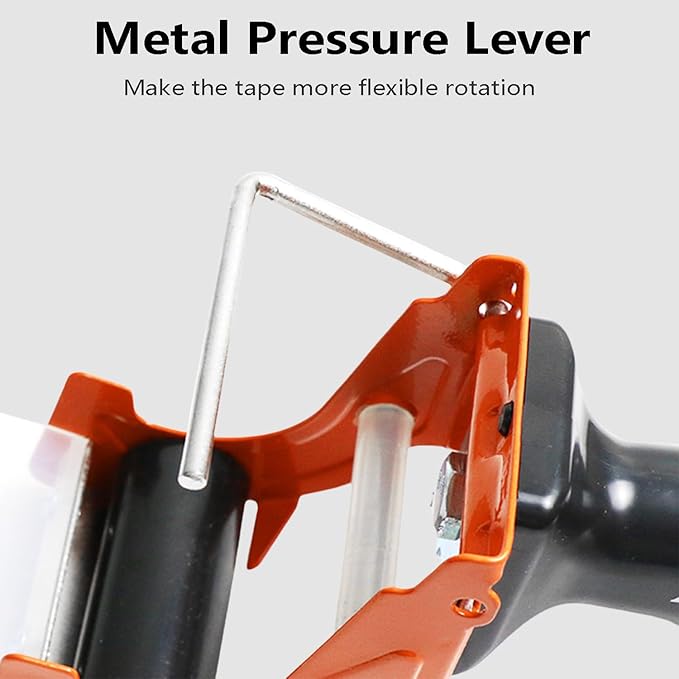 Heavy Duty Metal Packing Tape Dispensers Gun:2-inch Wide Tape Dispenser - Image 5