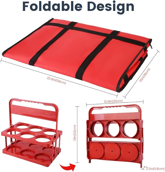 Cooler Insulated Food Delivery Bag & Drink Carrier - Image 8