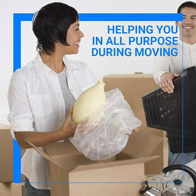 Bubble Cushioning Wrap Pacific Mailer 5/16 Inch x 12 Inch x 72Feet Total Bubble - Image 5