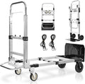 600-Pound 4-Wheel Folding Hand Truck/Cart, Heavy-Duty by Unknown
