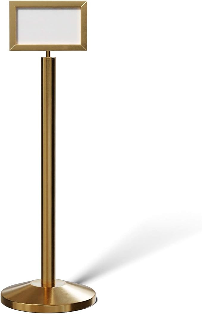 Crowd Control Warehouse Pedestal Standing Floor Sign Frame by Crowd+Control+Warehouse