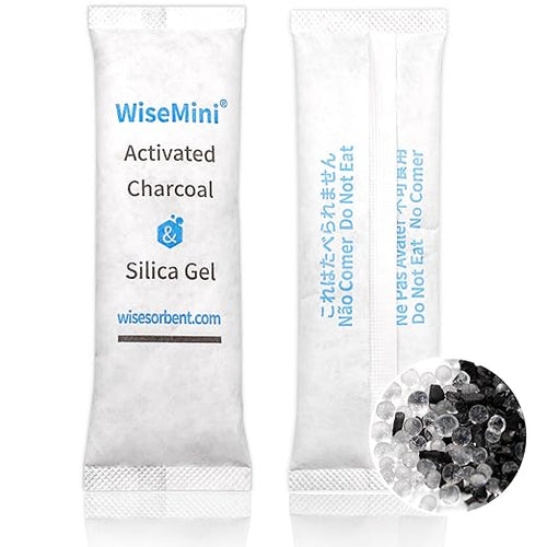 250Pcs 14 Gram Food Safe Desiccant Packs, High Absorption Capacity by Wisesorb