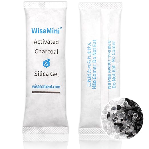 60Pcs 14 Gram Food Safe Desiccant Packs, High Absorption Capacity by Wisesorb