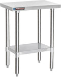 DuraSteel 24x18 Small Stainless Steel Table by DuraSteel
