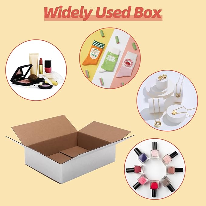 25 Packs Small Shipping Boxes 8x6x2 Inches - Image 5