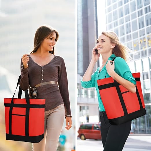 2Pk Insulated Reusable Tote Bag - Image 5