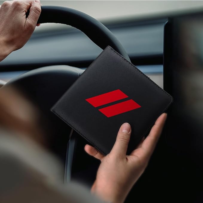 Leather Car Registration and Insurance Cards Holder Compatible - Image 3
