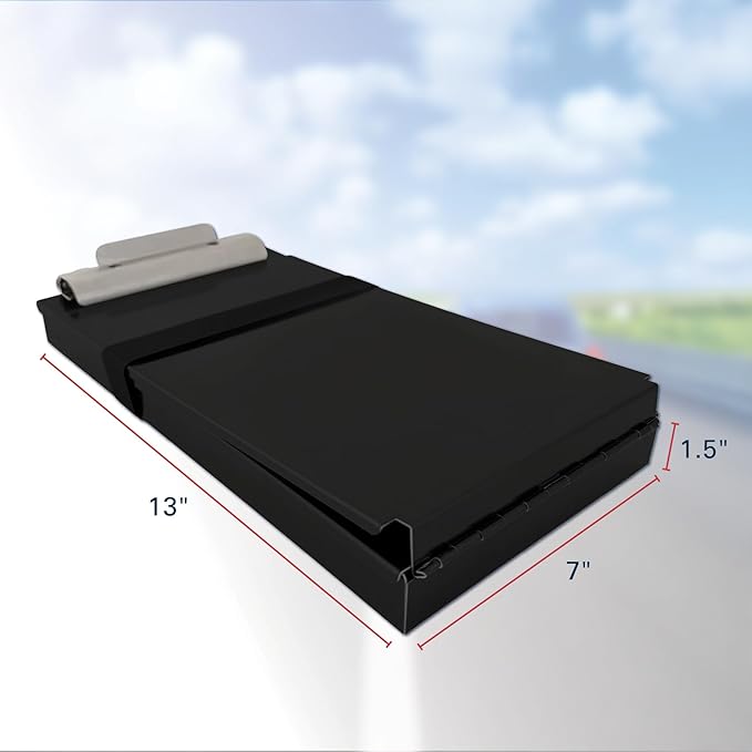 Saunders Dual Layer Police Storage Clipboard, Ticket Size Paper Organizer - Image 2