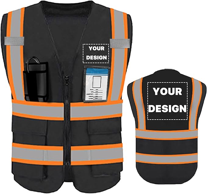 YOWESHOP High Visibility Reflective Safety Vest by YOWESHOP