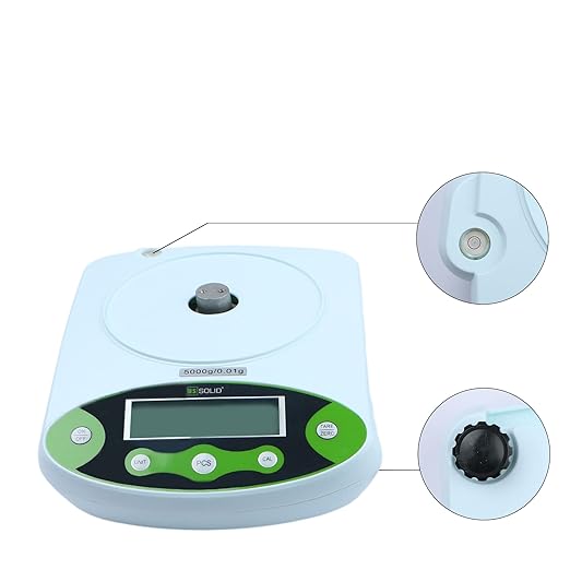 U.S. Solid Digital Analytical Balance 5kg x 0.01g, High Precision Lab Scale - Image 4
