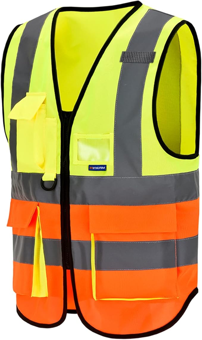 A-SAFETY High Visibility Reflective Safety Vest Customize Logo - Image 6