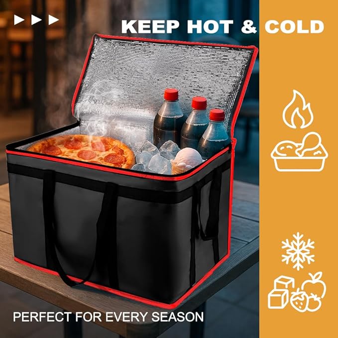 mosago 2PK Insulated Food Delivery Bag - Image 4