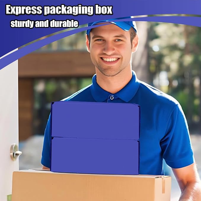 Small Shipping Boxes, 50 Pack Cardboard Box Corrugated Mailer Boxes Small - Image 6