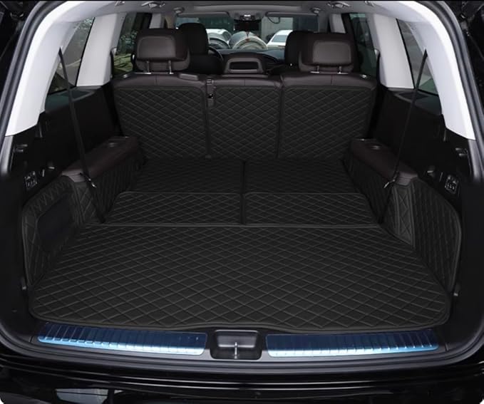 Full Coverage Trunk Liner for Mercedes GLS Class 2+3+2 Seater 2020-2025 Rear by FHJBPSeatCoverCargoMat