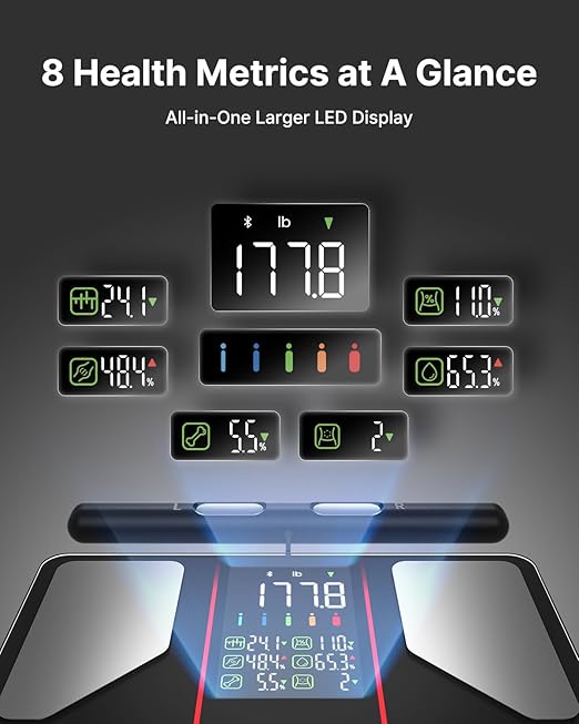FITINDEX Smart Scale for Body Weight, Body Composition Analyzer - Image 3