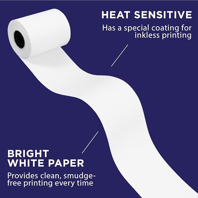 Thermal Paper for Clover Mini by Paper Planet | C200, C305 | 24 Rolls - Image 6