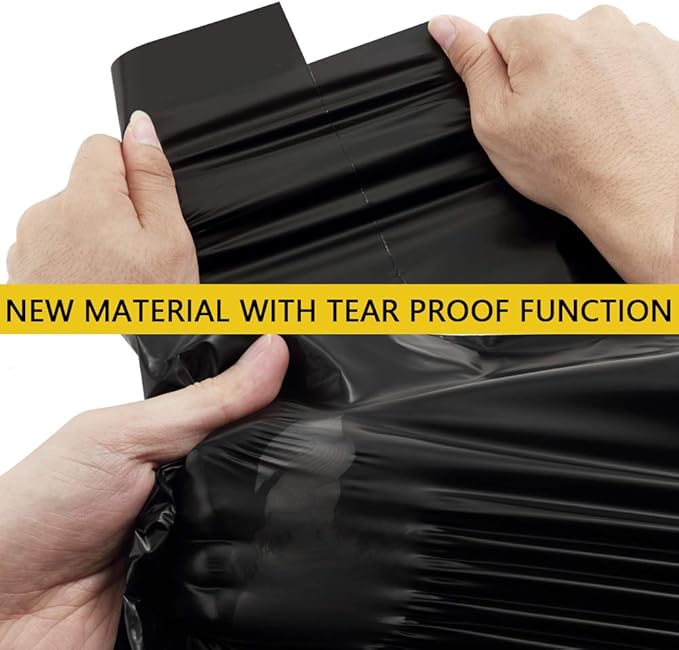 UCGOU Poly Mailers 19x24 Inch Black 50 Pack Extra Large Shipping Bags Strong - Image 5