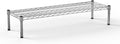 14''W x 42''L x 8''H Chrome Plated Wire Dunnage Rack | Off The Floor Storage by Regal+Altair