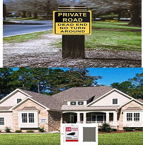 Indication warning sign No Truck Turn Around Advertisement Display Board Business Board Wall Art Outdoor Indoor 12x8 Inches New Aluminum Metal tin sign - Image 5