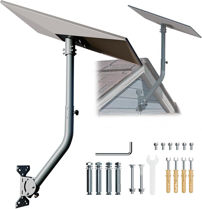 for Starlink Gen 3 Roof Mount, Aluminum Alloy Starlink Standard V3 Mounting Kit by Unknown