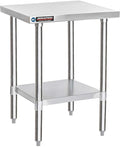 DuraSteel 30x18 Small Stainless Steel Table by DuraSteel